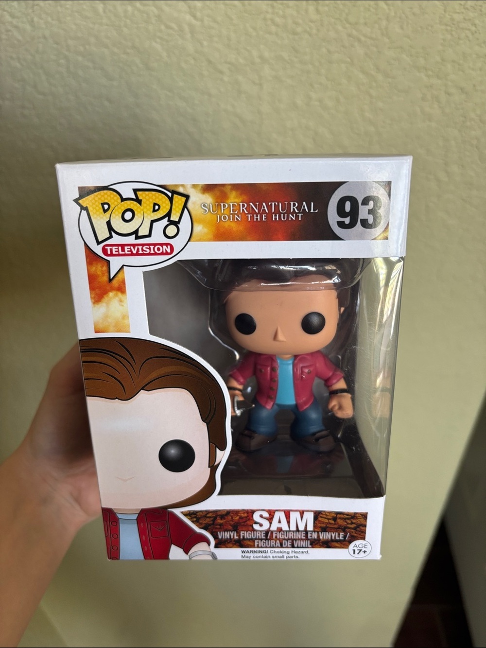 Funko Pop! Television Supernatural #93 Sam Winchester Original Style